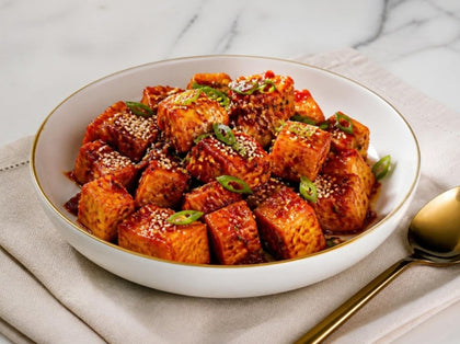 Fiery Red Chilli Tofu