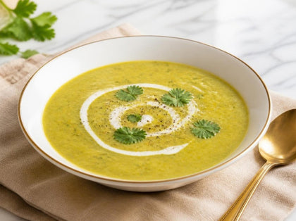 Herbed Coriander Vegetable Soup