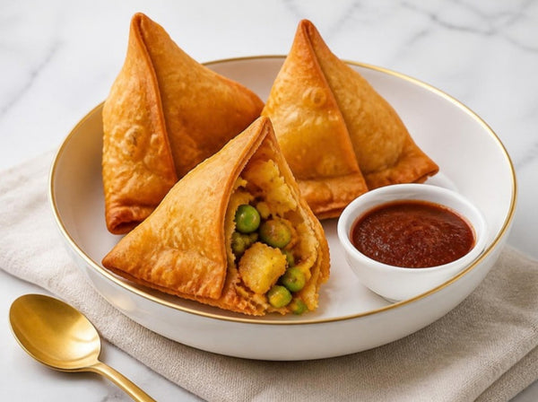 Homemade Vegetable Samosas