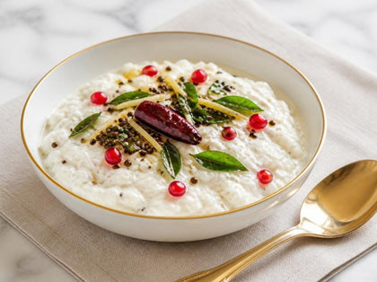 Mustard-Tempered Curd Rice