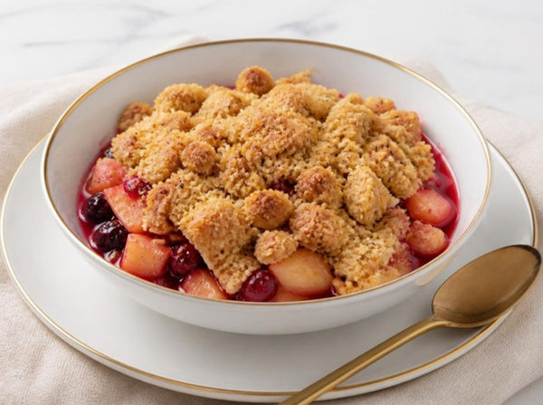 Rusk Crumble Dessert Topping