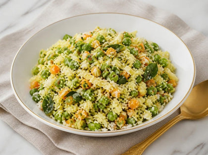 South Indian Mustard-Tempered Vegetable Poriyal