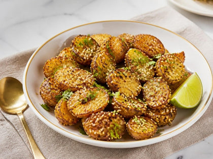 Til Wale Aloo (Sesame Potatoes)
