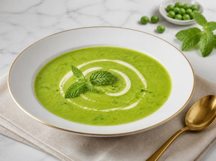 Green Pea & Mint Soup