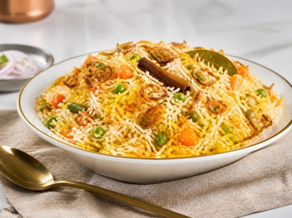 Mace-Infused Vegetable Biryani