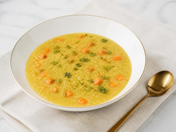 Moong Dal Soup with Ginger