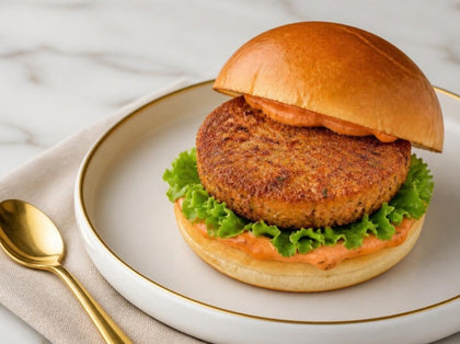 Peri Peri Mayo Vegetable Burger