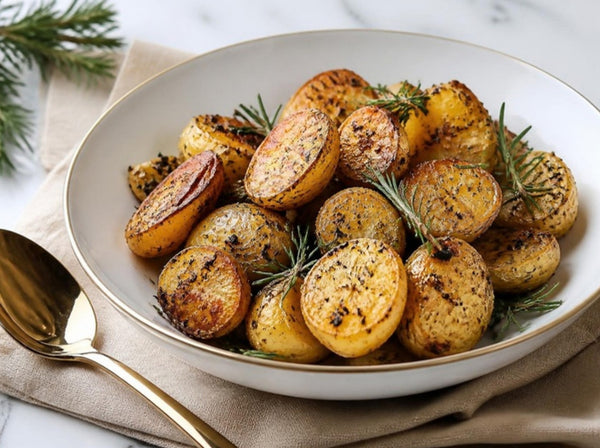 Peppercorn-Crusted Roasted Potatoes