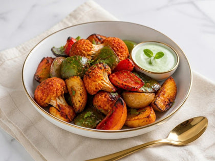 Tandoori Roasted Vegetable Platter