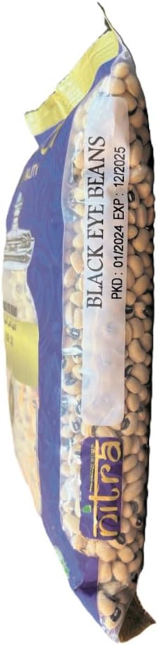 Nitra Black Eye Beans lobia pack, alternate view 3