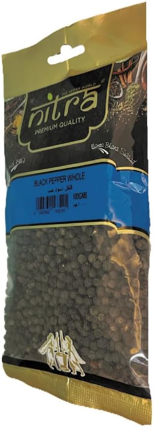 Nitra whole black pepper pack, alternate view 3