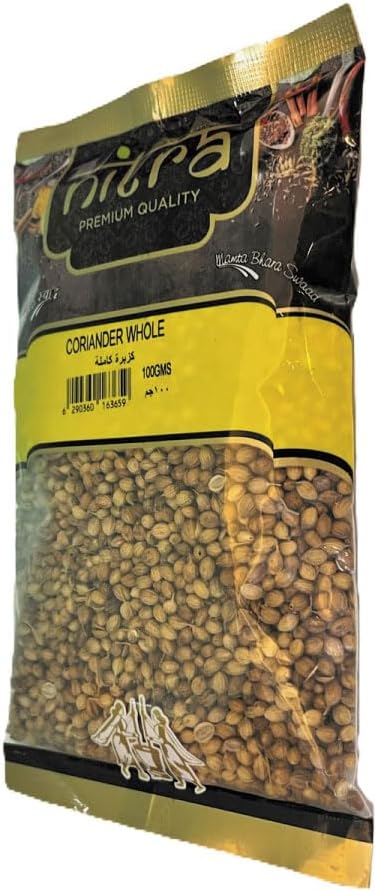 Nitra whole coriander seeds pack, alternate view 3