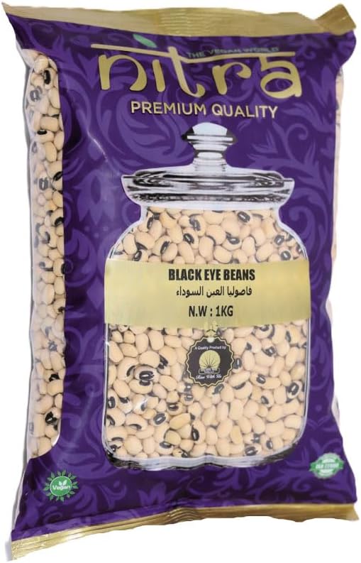 Nitra Black Eye Beans lobia pack, alternate view 2