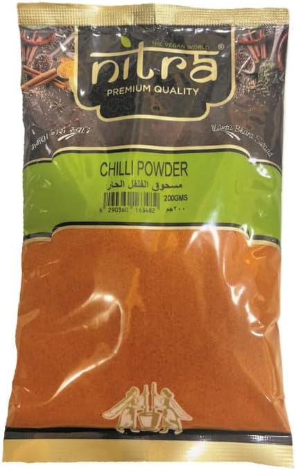 Nitra red Chilli Powder 200 g pack, alternate view 6
