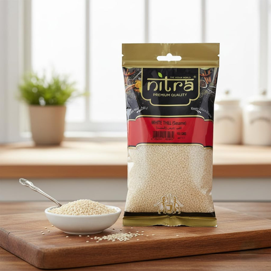 Nitra White Sesame safed til pack, alternate view 5