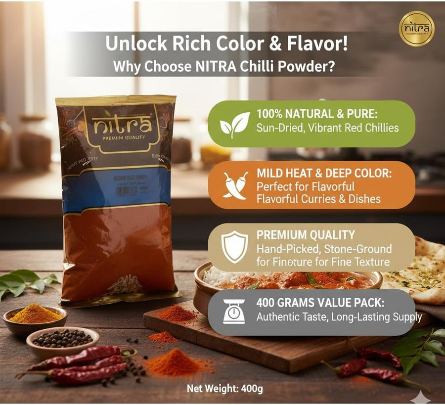 Nitra Kashmiri Chilli Powder pack, alternate view 4