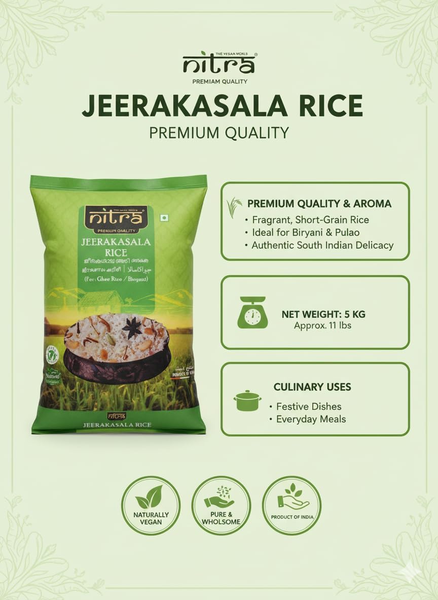 Nitra Jeerakasala Kaima rice pack, alternate view 7