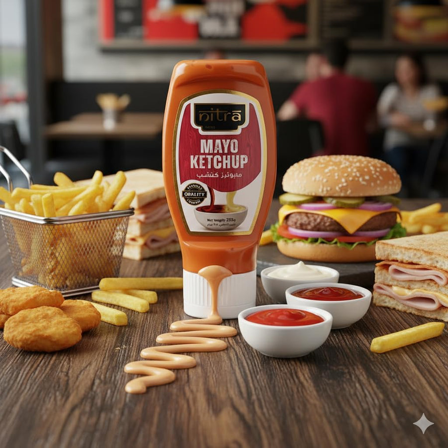Nitra Mayo Ketchup 325 g pack, alternate view 3