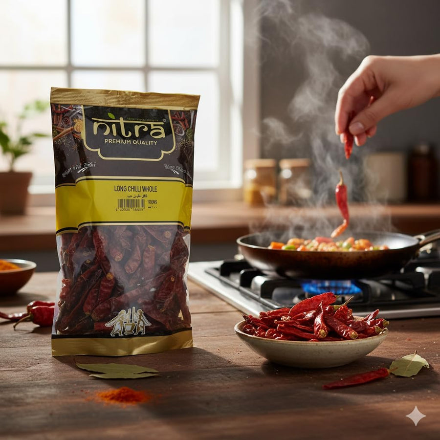 Nitra long red chilli whole pack, alternate view 8
