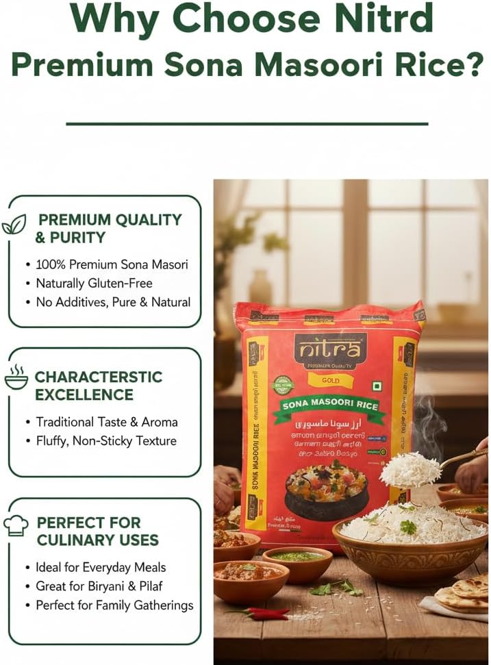 Nitra Sona Masoori rice pack, alternate view 5