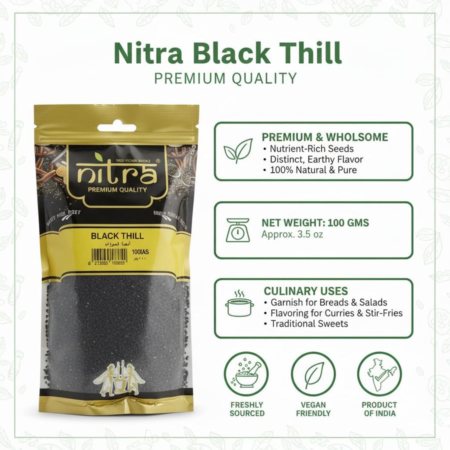 Nitra Black Sesame kala til pack, alternate view 3