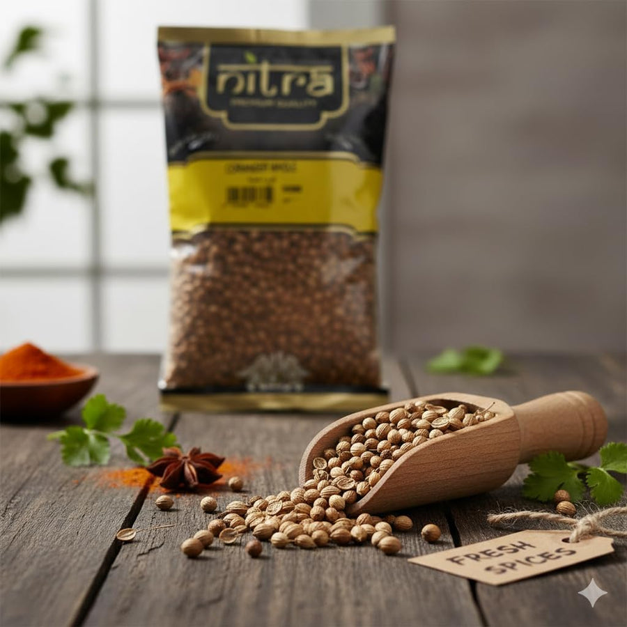 Nitra whole coriander seeds pack, alternate view 5