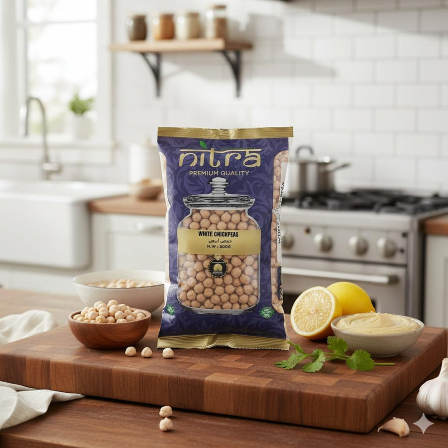 Nitra Kabuli Chana chickpeas pack, alternate view 2