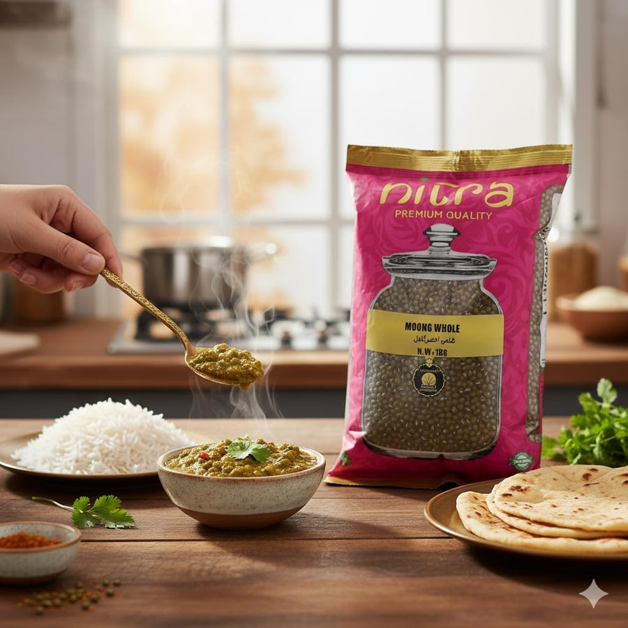 Nitra whole green moong pack, alternate view 4
