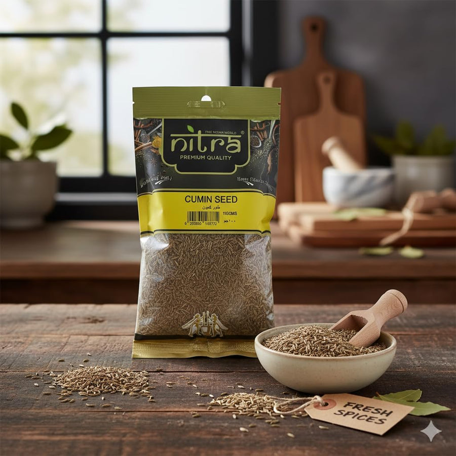Nitra Cumin Seeds jeera pack, alternate view 2