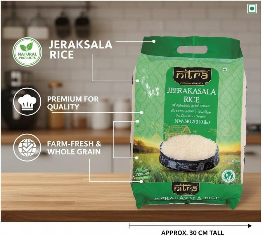 Nitra Jeerakasala Kaima rice pack, alternate view 3
