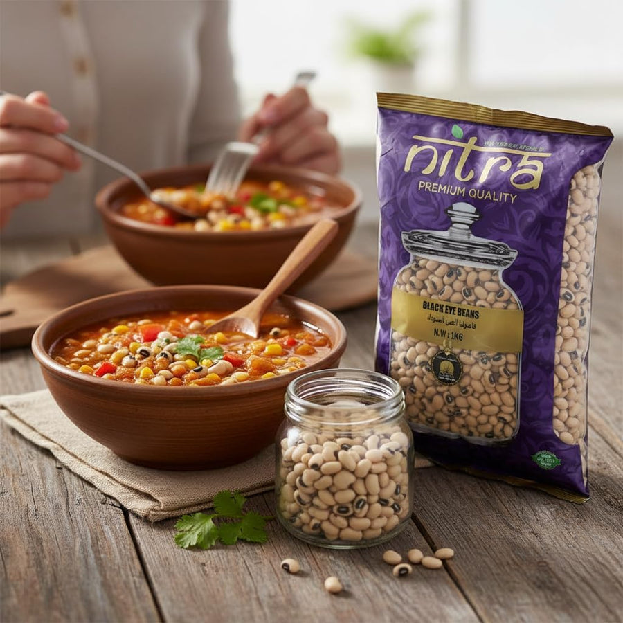 Nitra Black Eye Beans lobia pack, alternate view 7