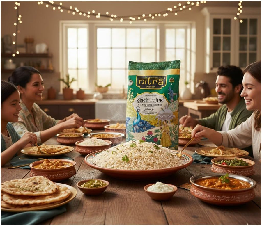 Nitra Zaiqa-E-Hind basmati rice pack, alternate view 7
