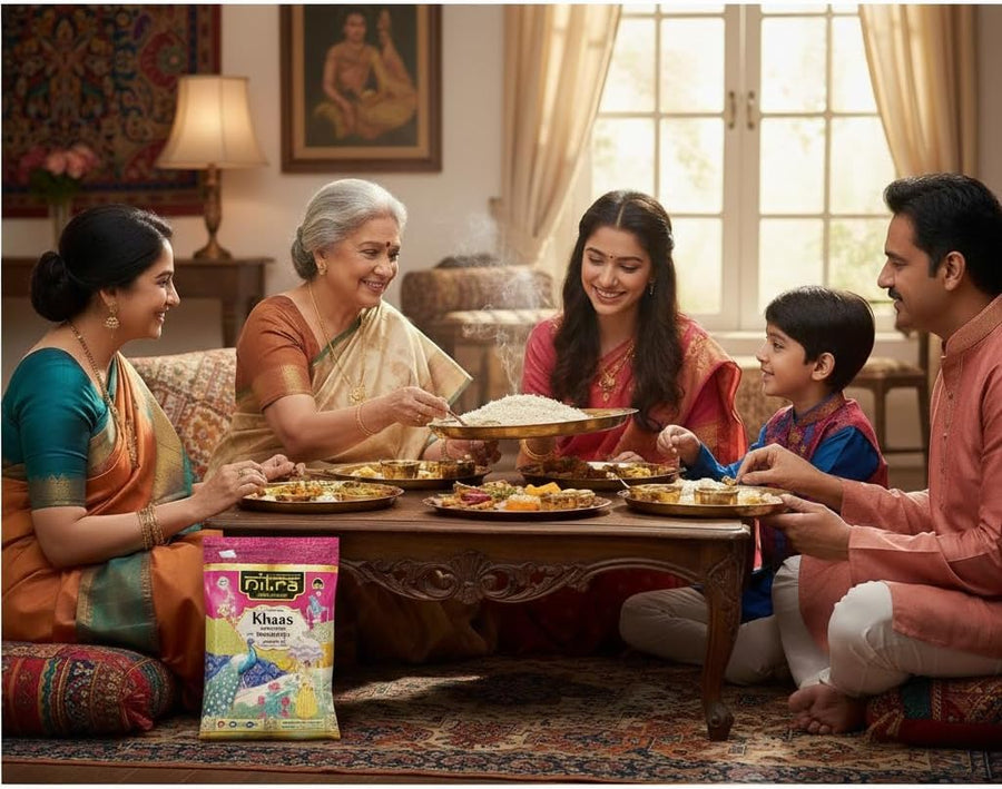 Nitra Khaas basmati rice pack, alternate view 5