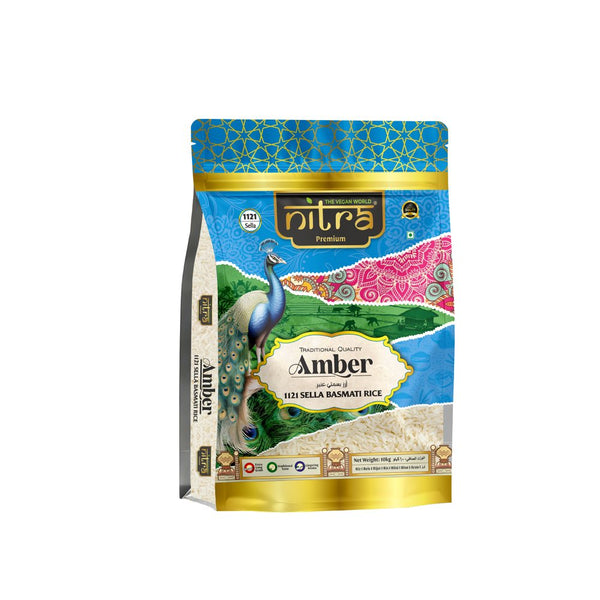 Nitra Amber 1121 Sella Basmati Rice