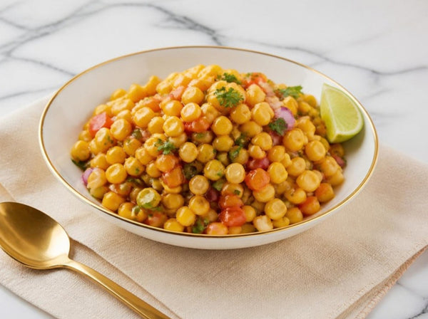 Bhelpuri Chutney Corn Chaat