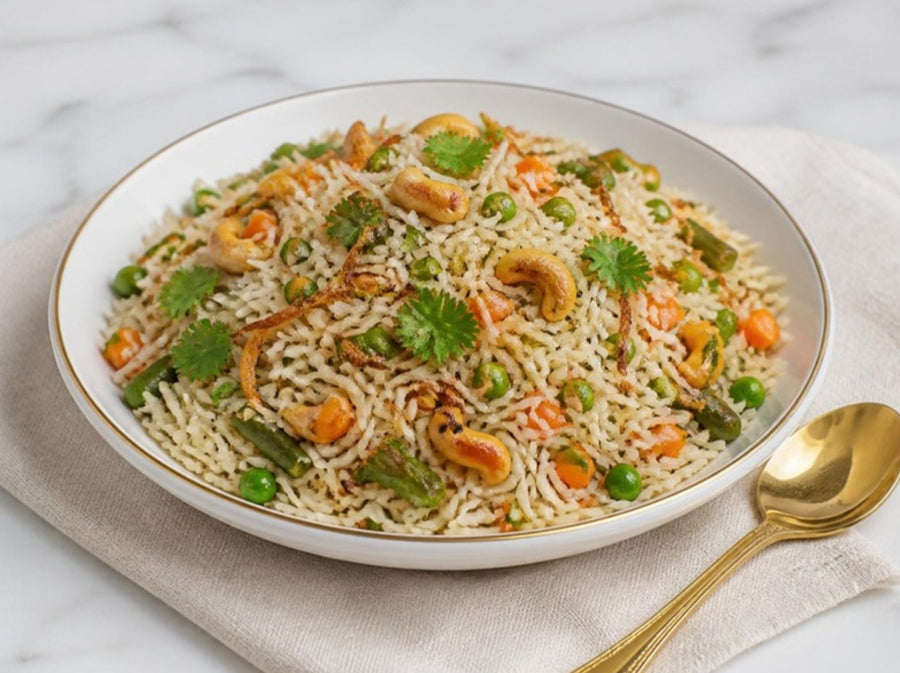 Cashew Vegetable Pulao