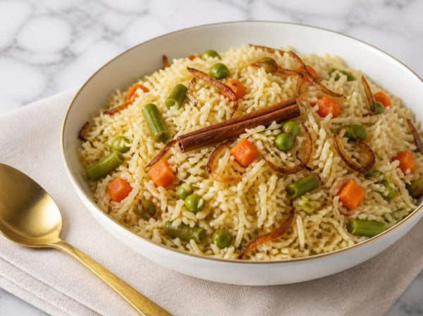 Cinnamon-Spiced Vegetable Pulao