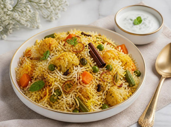 Clove-Infused Biryani