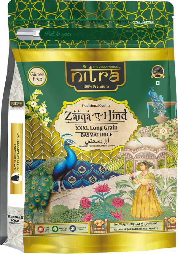 Nitra Zaiqa-E-Hind Basmati Rice