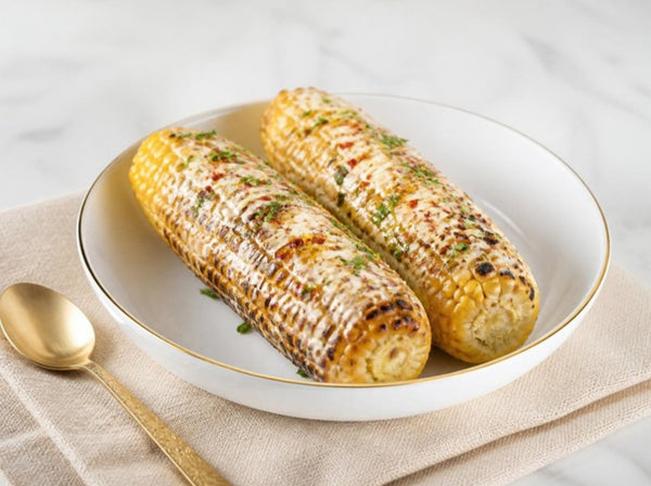 Garlic Mayo Grilled Corn