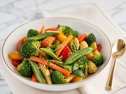 Ginger-Spiced Vegetable Stir-Fry