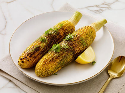 Green Chilli Marinated Grilled Corn