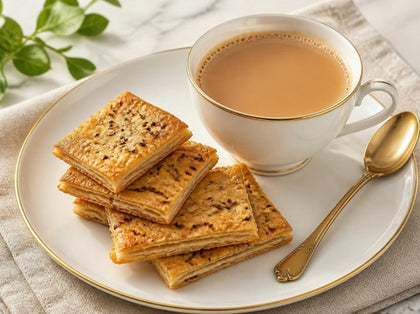 Jeera Khari with Masala Chai