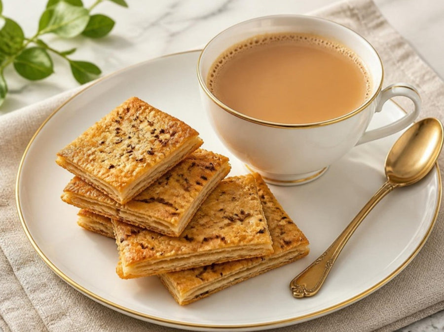 Jeera Khari with Masala Chai