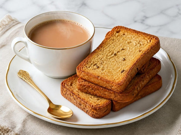 Jeera Rusk with Evening Chai