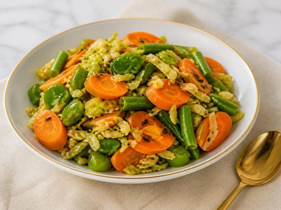 Jeera Tempered Vegetable Stir-Fry