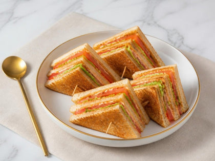 Mayo-Ketchup Club Sandwich