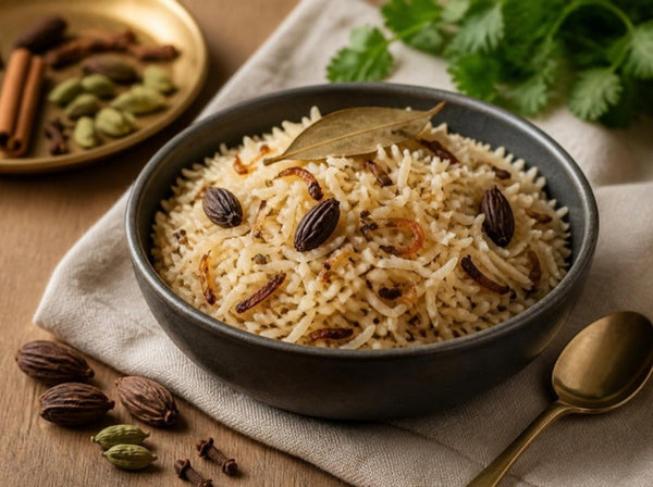 Black Cardamom Pulao