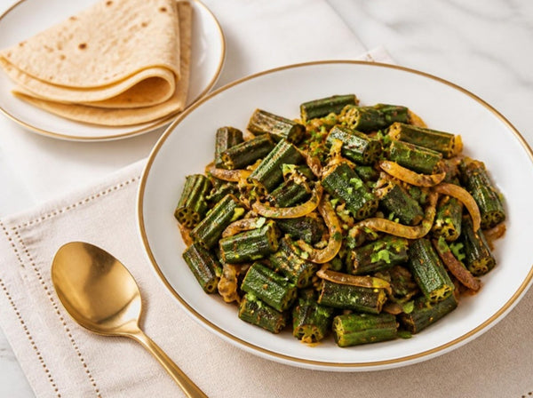 Masala Bhindi (Okra Stir-Fry)