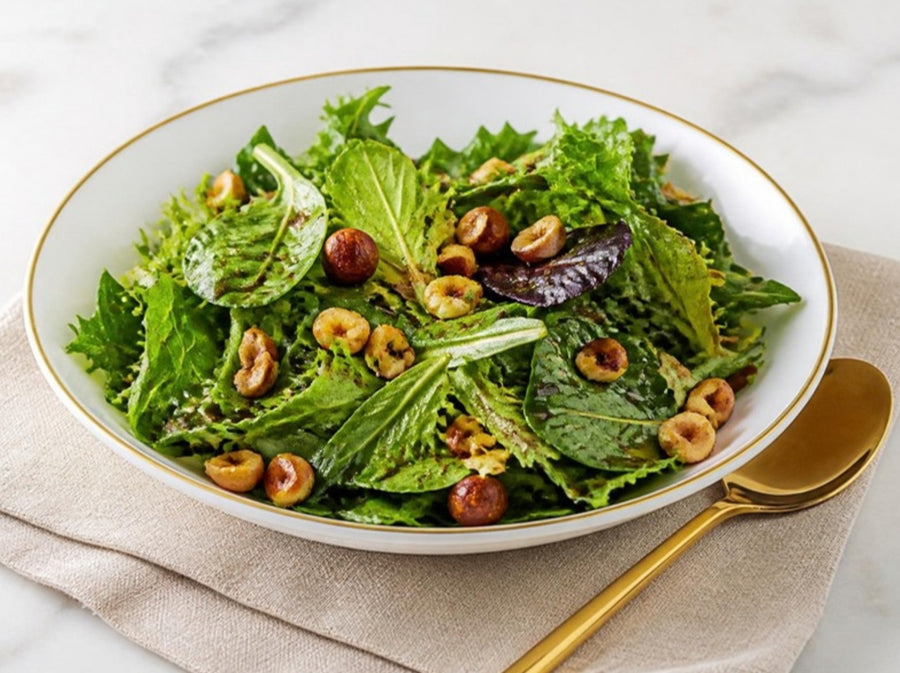 Roasted Hazelnut Salad